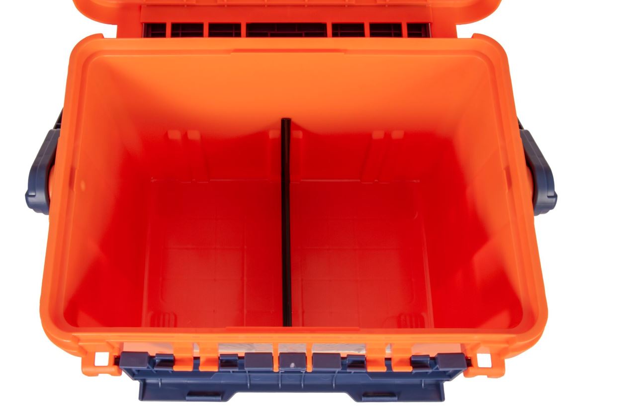 Ящик Meiho Bucket Mouth  BM-5000 44х29,3х29,3 см Orange   BM-5000-O — крупный план
	                                    2