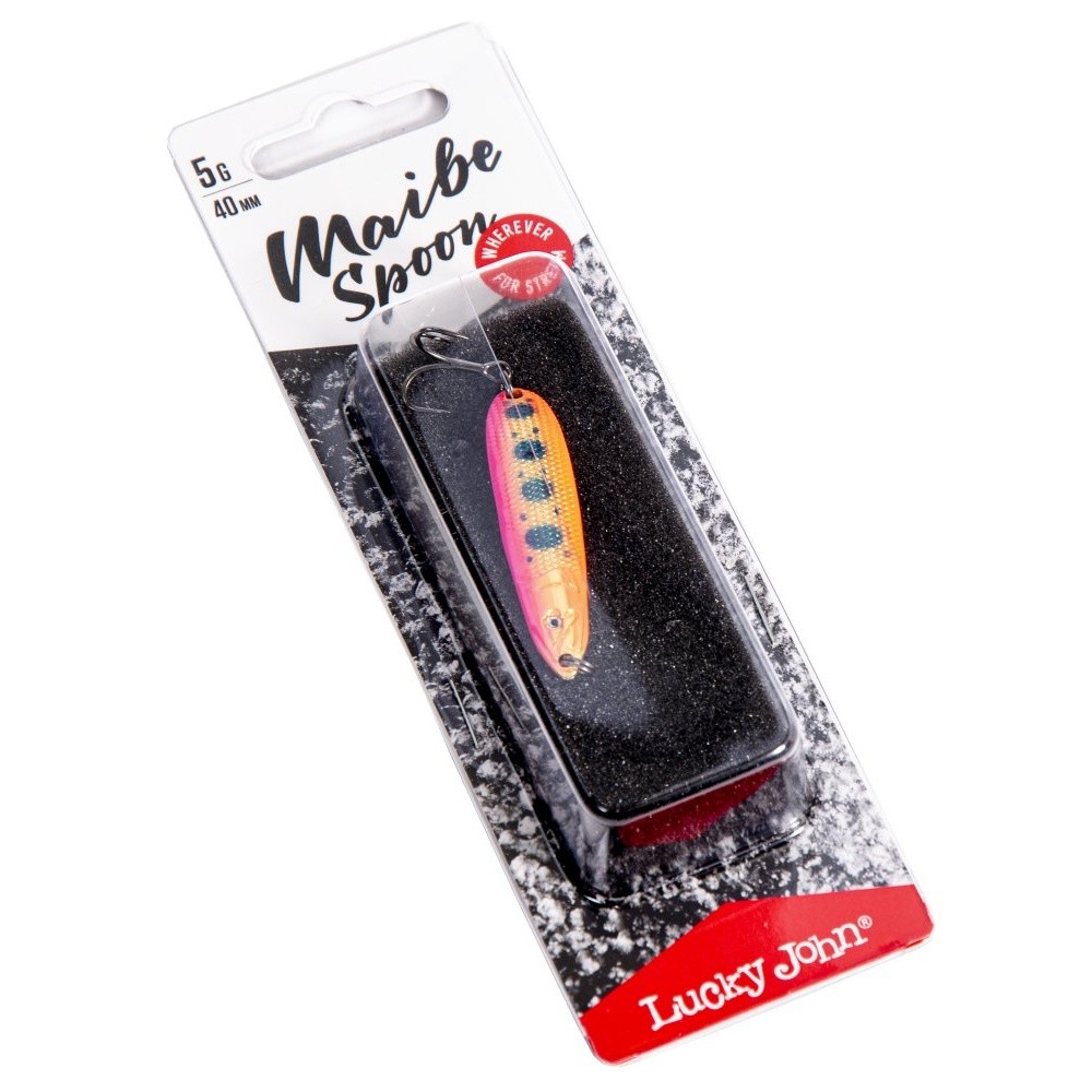 Колеблющаяся Блесна Lucky John Maibe Spoon 5 гр 40 мм 013   LJMAI05-013 — крупный план
	                                    2