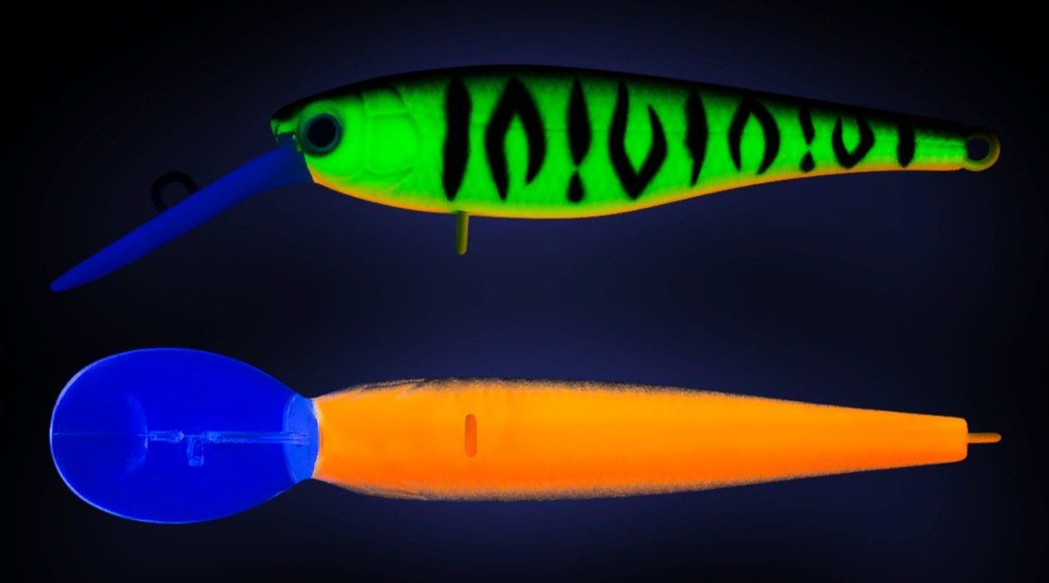 Воблер Strike Pro Diving Beetle 50SP GC01S Mat Tiger 3,2 гр   JS-324#GC01S — крупный план
	                                    1