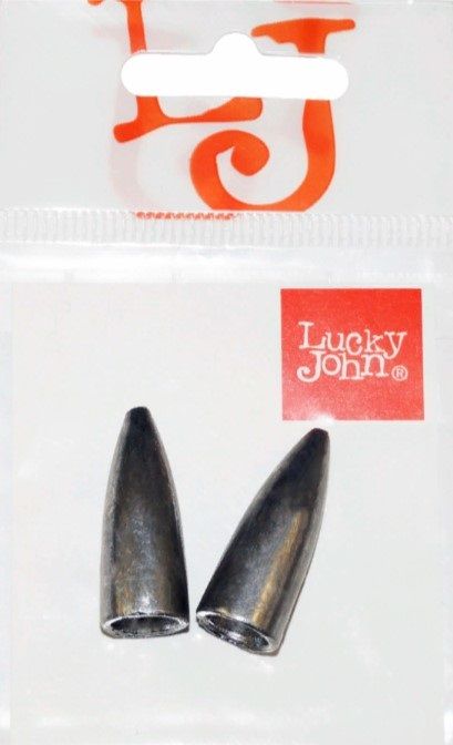 Груз Lucky John Bullet 40 гр 2 шт  Для техасской и каролинской оснастки  LJBT-040 — крупный план
	                                    1