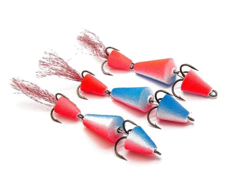 Мандула Мормыш Классическая 80 мм 3 шт 02  MK-02 — крупный план
	                                    3