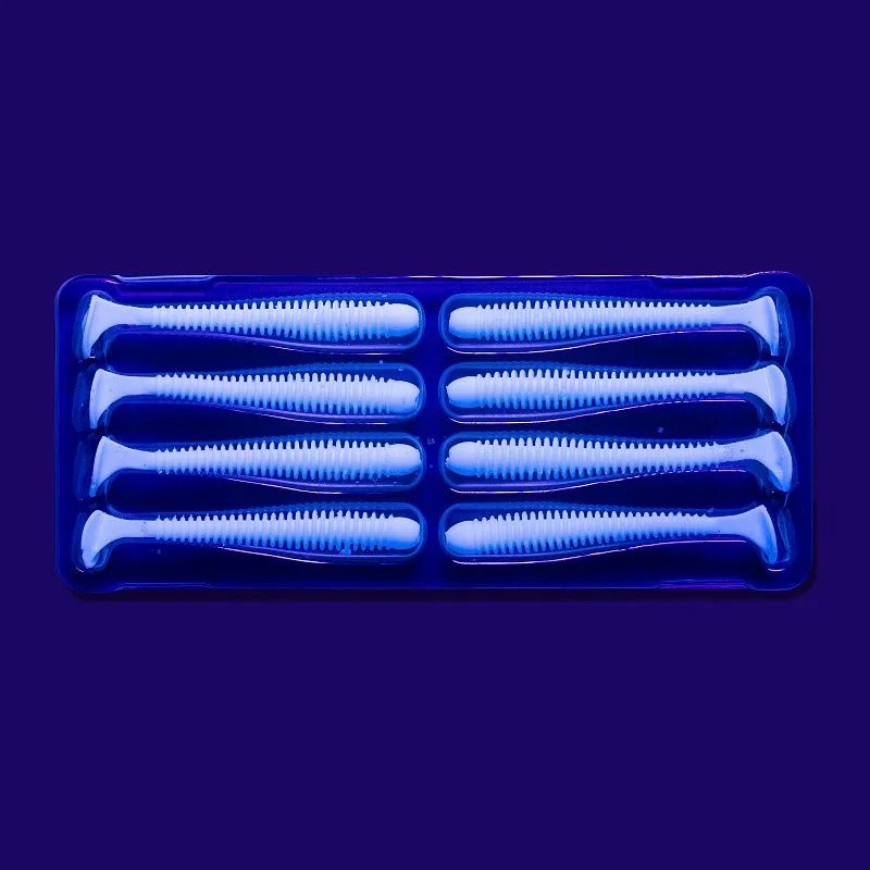 Силиконовая приманка CF Company Vibro Worm 2 50 мм 8 шт 59   3-50-59-6 — крупный план
	                                    1
