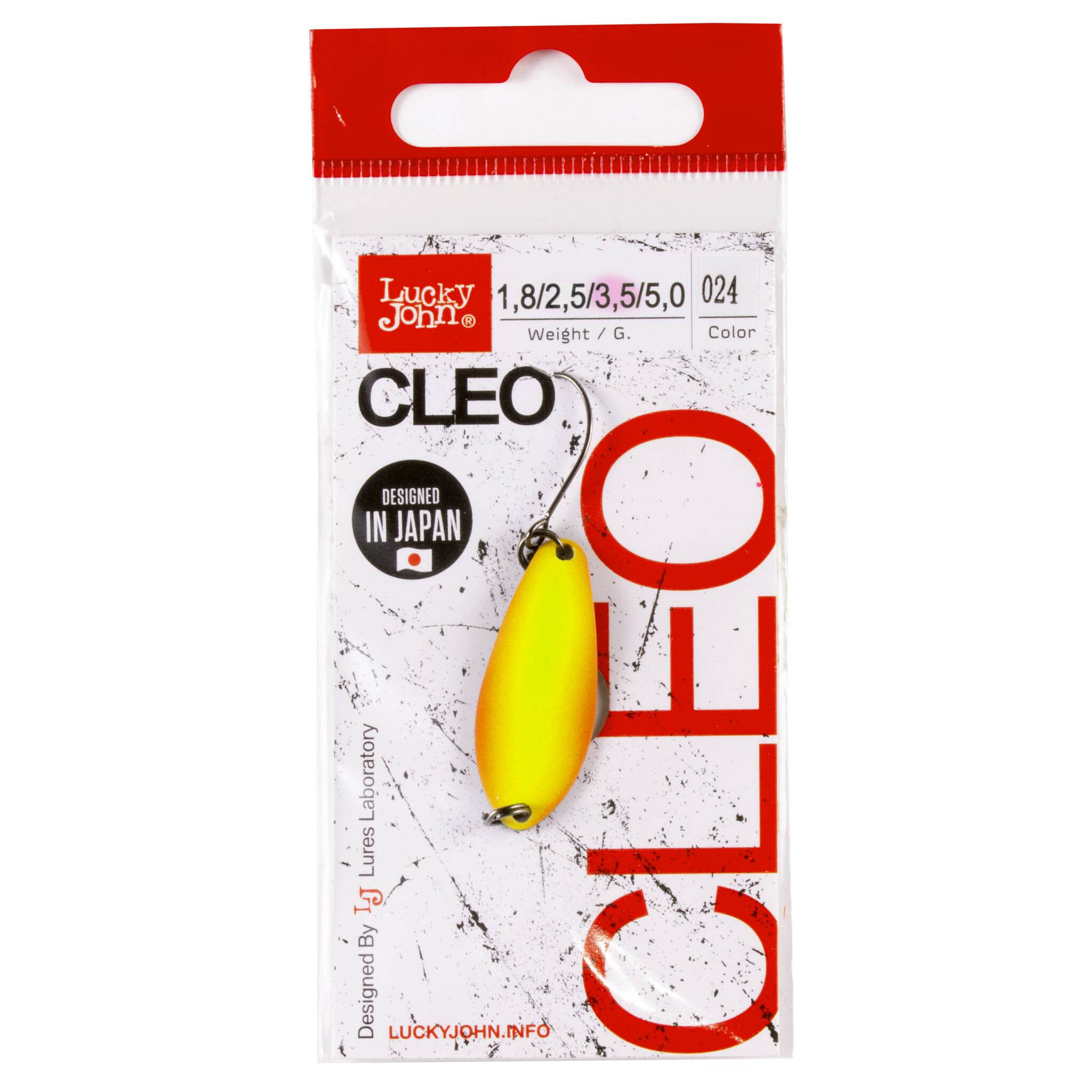 Колеблющаяся Блесна Lucky John Cleo 3,5 гр 34 мм 024   LJCL35-024 — крупный план
	                                    2