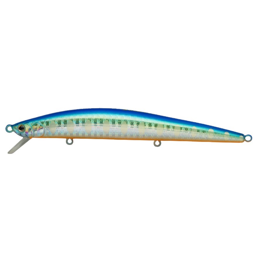Воблер Strike Pro Slingshot Minnow 120F A150-713 UV Blue Silver OB 12,6 гр UV  EG-145F#A150-713 — характеристики,
	                                    особенности конструкции
