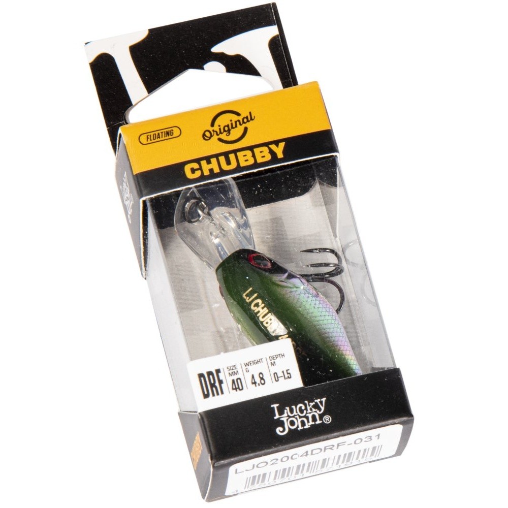 Воблер Lucky John Chubby DR 40F 031 3,8 гр   LJO2004DRF-031 — крупный план
	                                    2