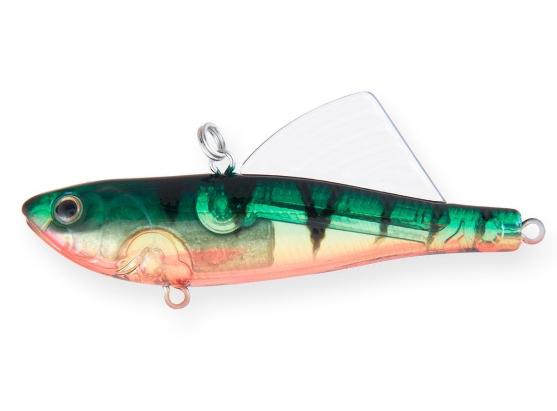 Воблер Strike Pro Tornado Vibe 65 A102G Transparent Perch 14,5 гр   EG-204A-UV#A102G — характеристики,  особенности конструкции