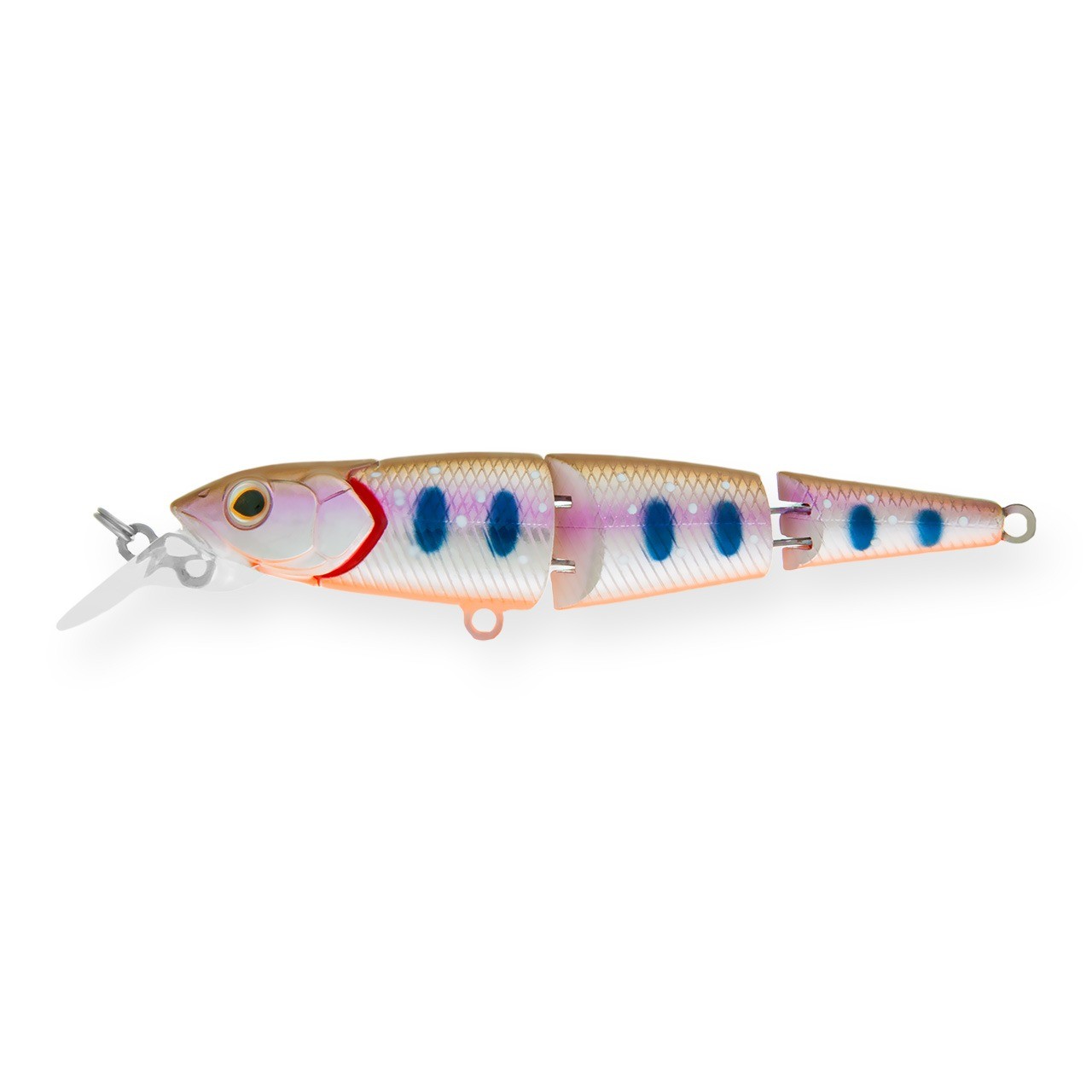 Воблер Strike Pro Flying Fish Joint 90 A142-264 Arctic Char 12 гр   EG-079JA#A142-264 — характеристики,  особенности конструкции