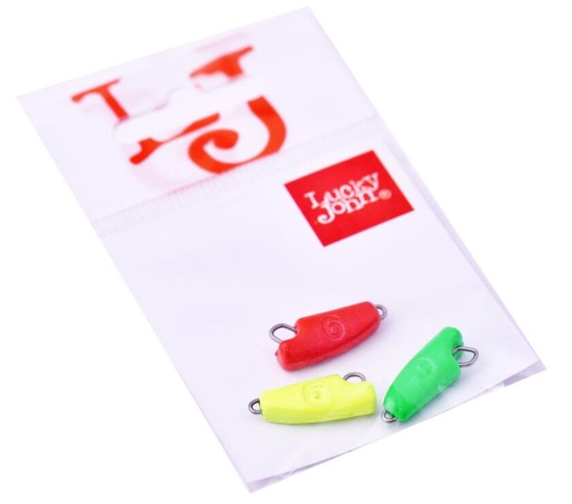 Груз Lucky John Rover 6 гр 3 шт RGY MIX1   LJRMIX1-006 — крупный план
	                                    1