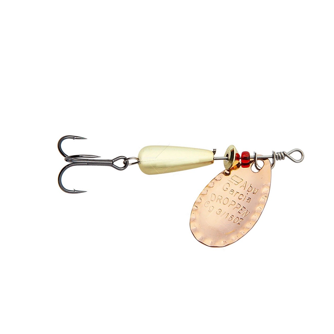 Вращающаяся Блесна Abu Garcia Droppen 8 гр Copper LF  1549737 — крупный план
	                                    1