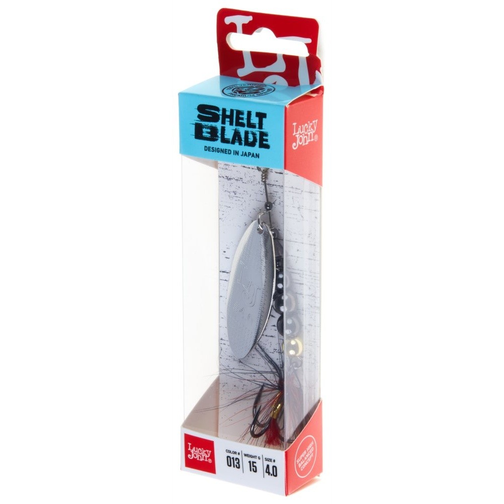 Вращающаяся Блесна Lucky John Shelt Blade №4 15 гр 013   LJSB04-013 — крупный план
	                                    1
