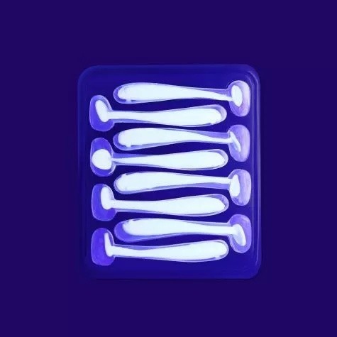 Силиконовая приманка CF Company Nano Minnow 1.6 40 мм 8 шт 59   6-40-59-6 — крупный план
	                                    2