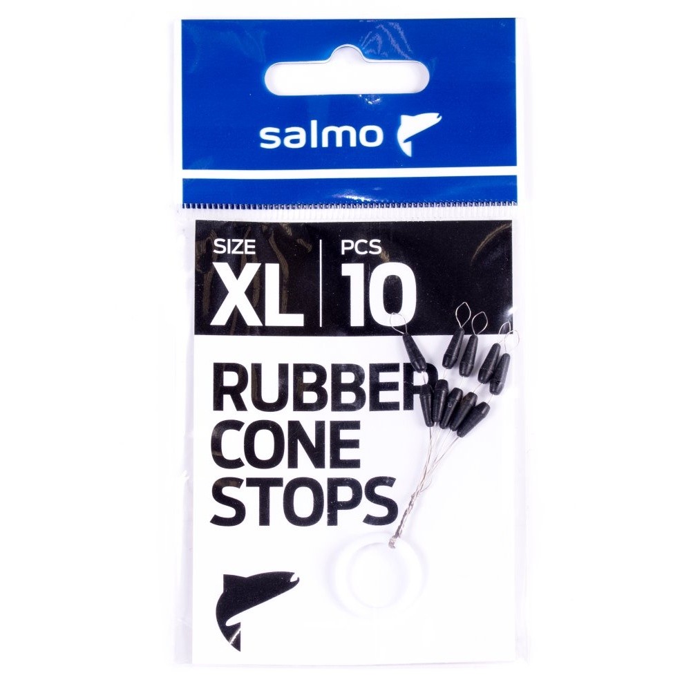 Стопор Salmo Rubber Cone Stops №XL 10 шт    S901-004XL — крупный план
	                                    2