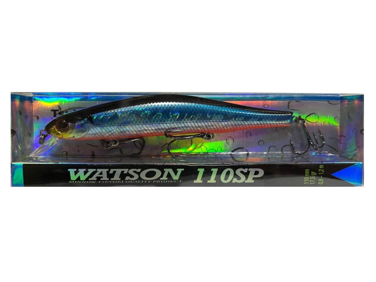 Воблер TsuYoki Watson 110SP 014R 17,5 гр — крупный план
	                                    1