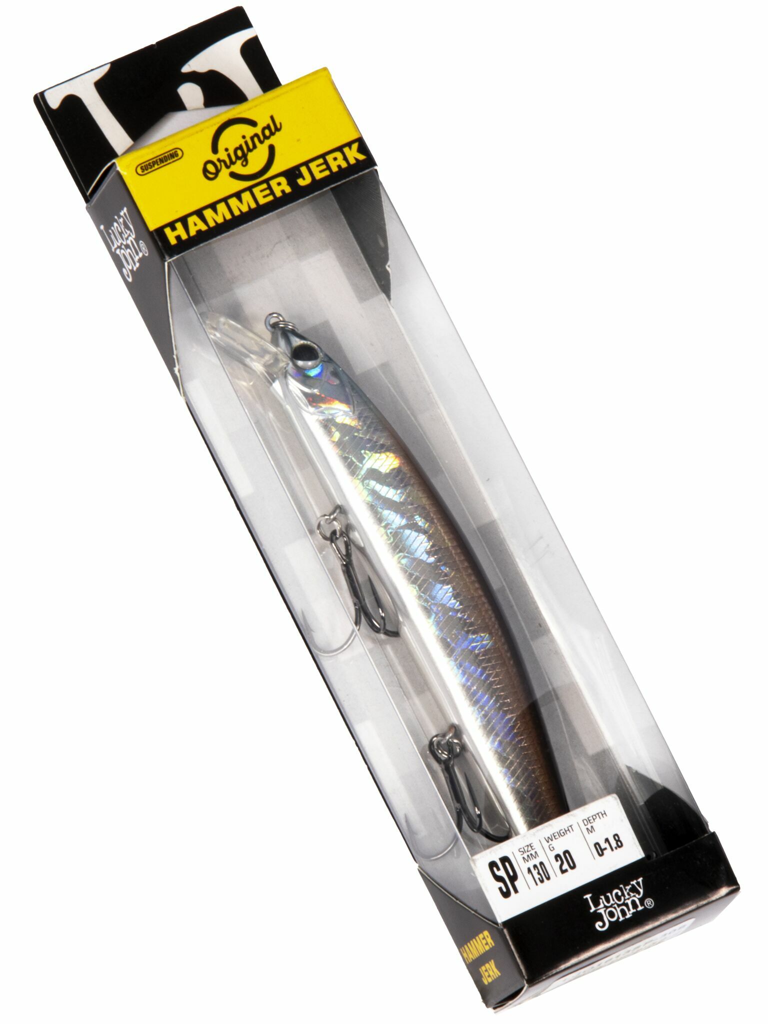 Воблер Lucky John Hammer Jerk 130SP 308 20 гр Original  LJO1813SP-308 — крупный план
	                                    3
