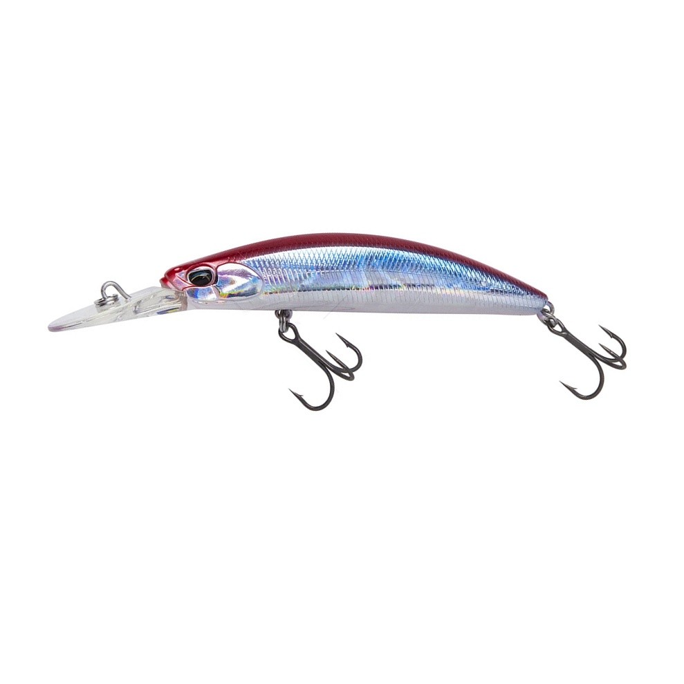 Воблер DUO Deep Feat 87 DRF #ADA4067 Shinkita Red Silver 12 гр   DUO-75252 — характеристики,  особенности конструкции