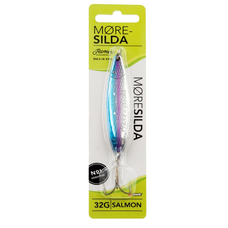 Колеблющаяся Блесна Blue Fox Moresilda Salmon 32 32 гр 87 мм BLPS   MSSL32-BLPS — крупный план
	                                    1