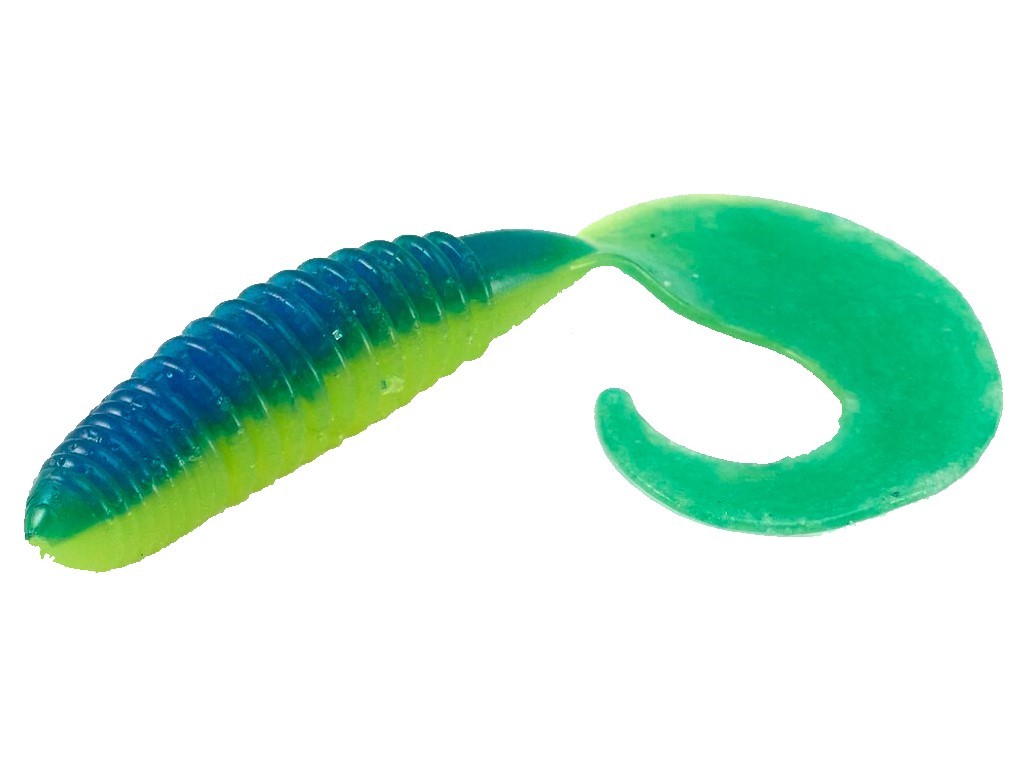 Силиконовая приманка Lucky John Crusher Grub 3.9in 99 мм 5 шт T50 Pro Series  140157-T50 — крупный план
	                                    1