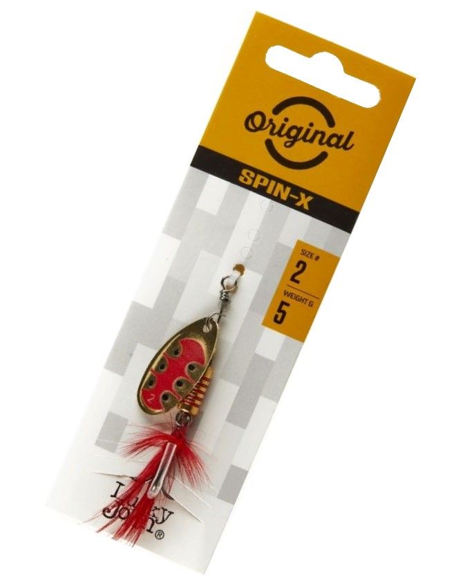 Вращающаяся Блесна Lucky John Spin-X Round №2 5 гр GX1   LJSR02-GX1 — крупный план
	                                    2