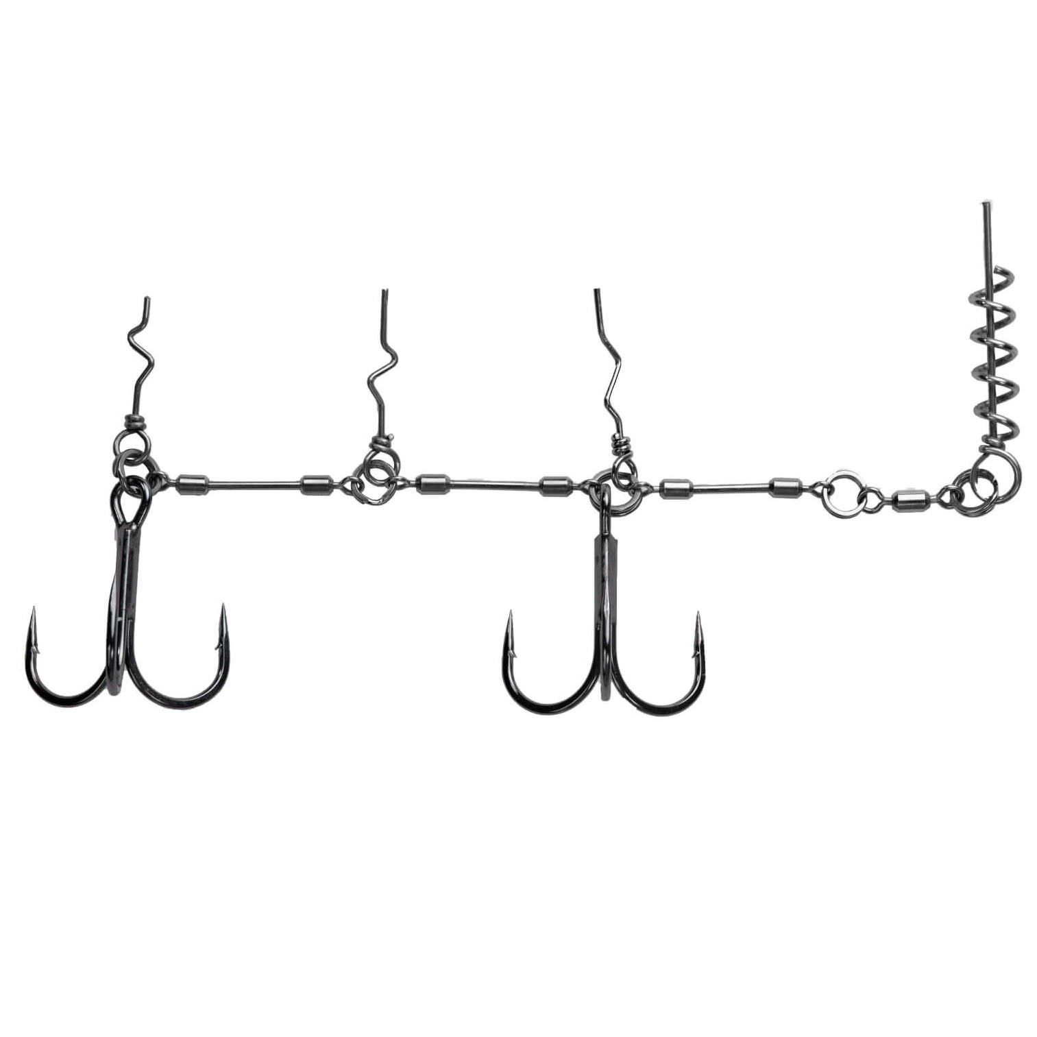 Стингер BKK Chain-21 Stinger Rig №2/0 1 шт    A-EU-0136 — характеристики,  особенности конструкции