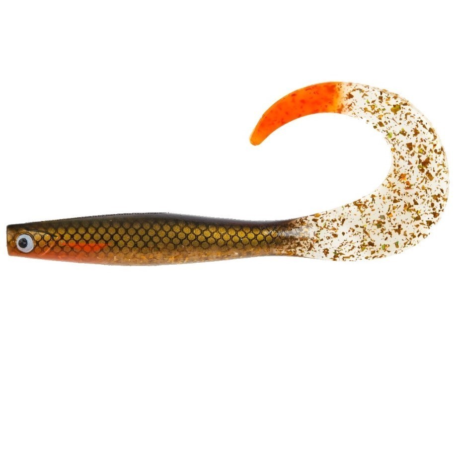 Силиконовая приманка Lucky John Kubira Fire Tail 7.0in 180 мм 1 шт PG42 3D BBS Series  140436-PG42 — характеристики,
	                                    особенности конструкции