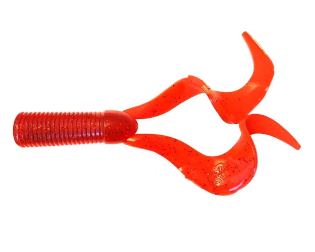 Хвост для бактейла CWC Miuras Mouse Big 200 мм 1 шт Tomato   MMBDT-005 — характеристики,  особенности конструкции