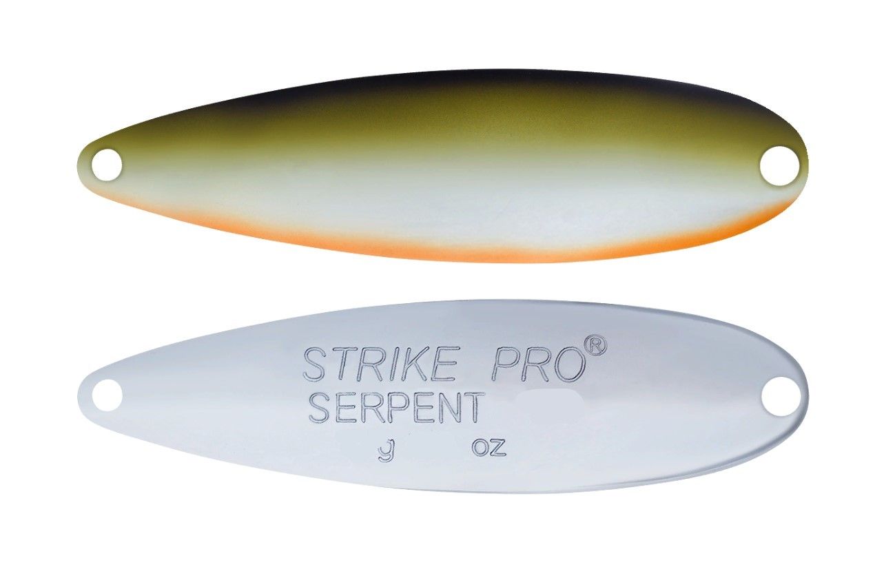 Колеблющаяся Блесна Strike Pro Serpent Double 75M 18 гр 75 мм A122E-CP   ST-010BD#A122E-CP — характеристики,  особенности конструкции