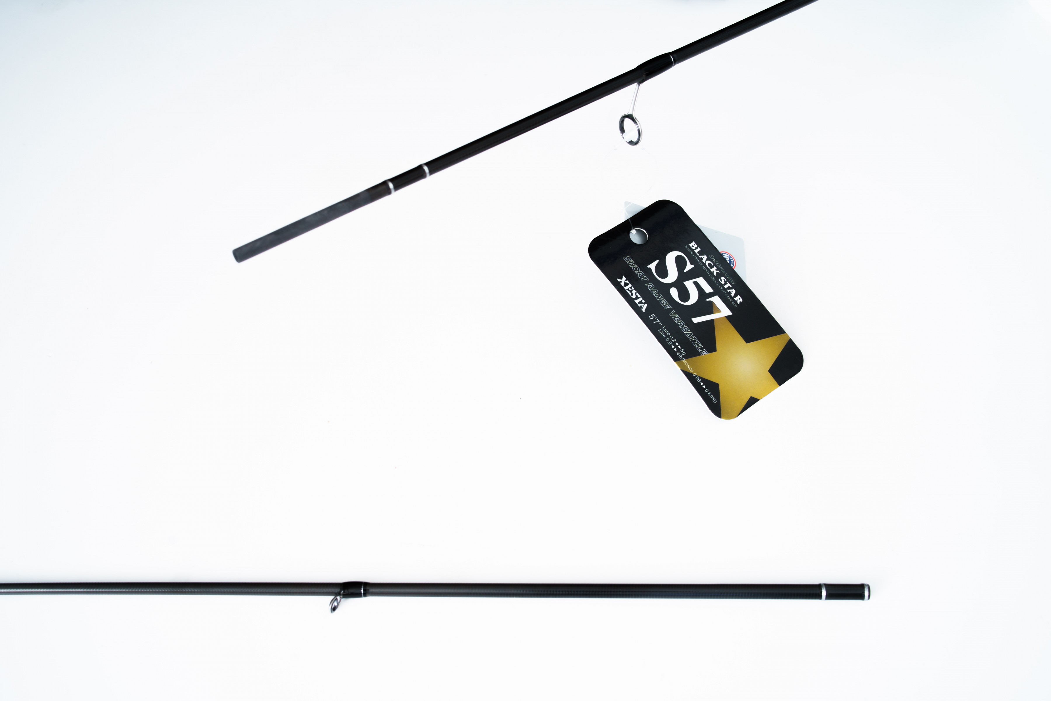 Спиннинг Xesta Black Star 2nd Generation S57 170 см 0,2 - 5 гр  Short Range Versatile  XBS2-S57 — крупный план
	                                    2