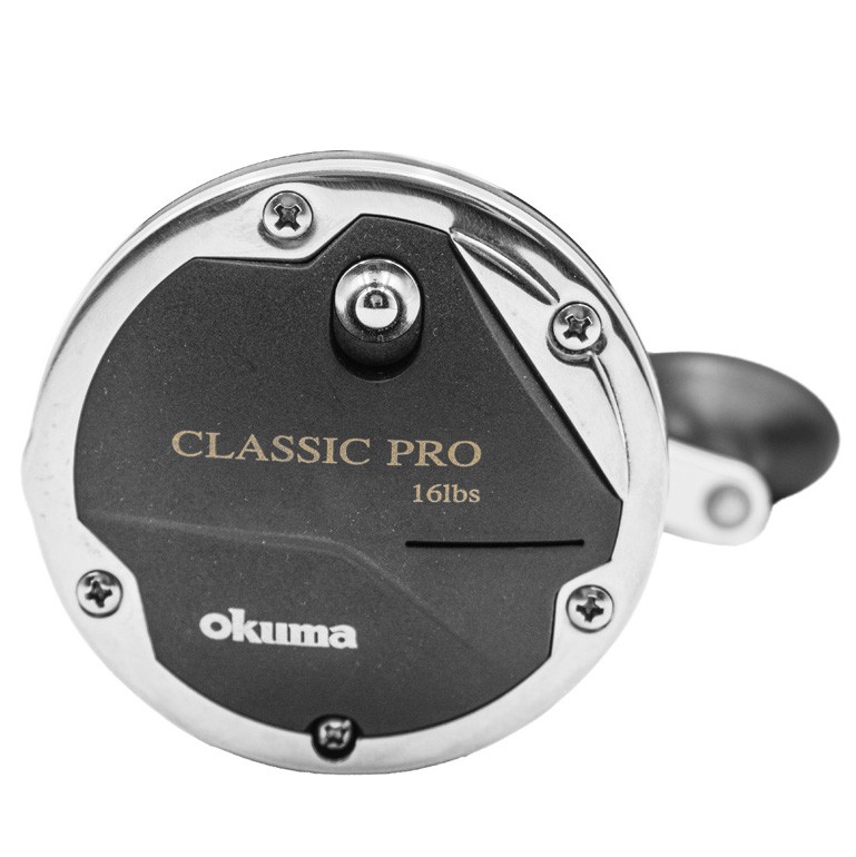 Катушка Okuma Classic Pro XP 452C  RH Trolling 24  XP-452C — крупный план
	                                    3