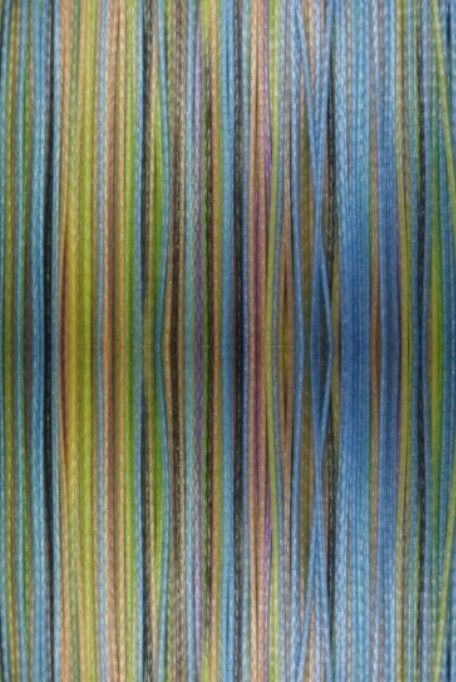 Плетеный шнур YGK X-Braid Upgrade Omnium X8 200 м  PE # 2 Multicolor 0,235 мм — крупный план
	                                    2