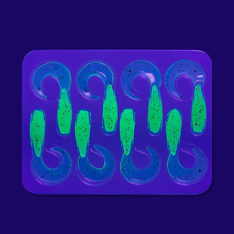 Силиконовая приманка CF Angry Spin 1 25 мм 8 шт 20   20-25-20-6 — крупный план
	                                    2