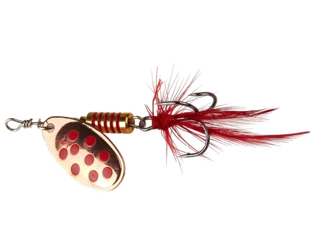 Вращающаяся Блесна Lucky John Spin-X Round №2 5 гр CR   LJSR02-CR — крупный план
	                                    1