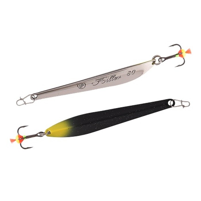 Зимняя Блесна ECOPRO Killer 13 гр 80 мм SBF   EPVJKS80SBF — характеристики,  особенности конструкции