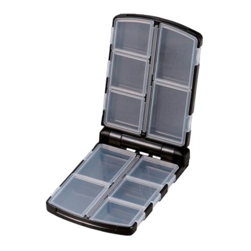 Коробка Meiho Versus  9,7х6,4х2 см Pearl Black   VS-355SS-PB — крупный план
	                                    1