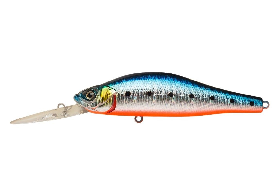 Воблер Strike Pro Archback Deep 100SP A234-SBO-LU Blue Back Silver OB Fluo 21,4 гр   EG-125BL-SP#A234-SBO-LU — характеристики,
	                                    особенности конструкции