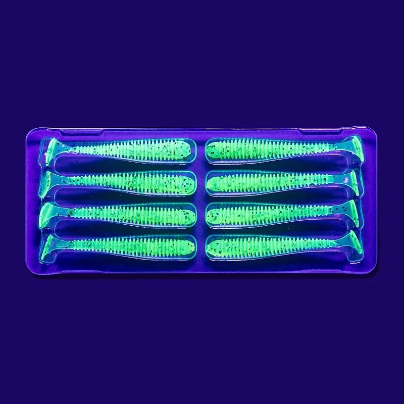 Силиконовая приманка CF Company Vibro Worm 2 50 мм 8 шт 22   3-50-22-6 — крупный план
	                                    1