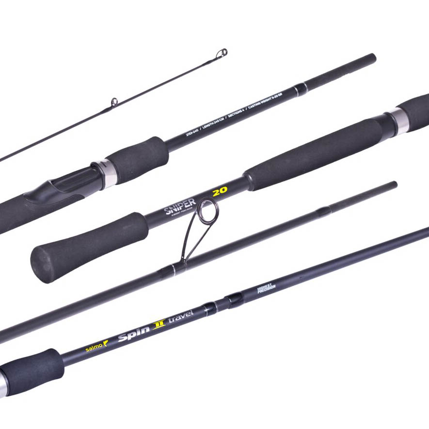 Спиннинг Salmo Sniper Spin II Travel 20 240 см 5 - 20 гр    2153-240 — крупный план
	                                    1
