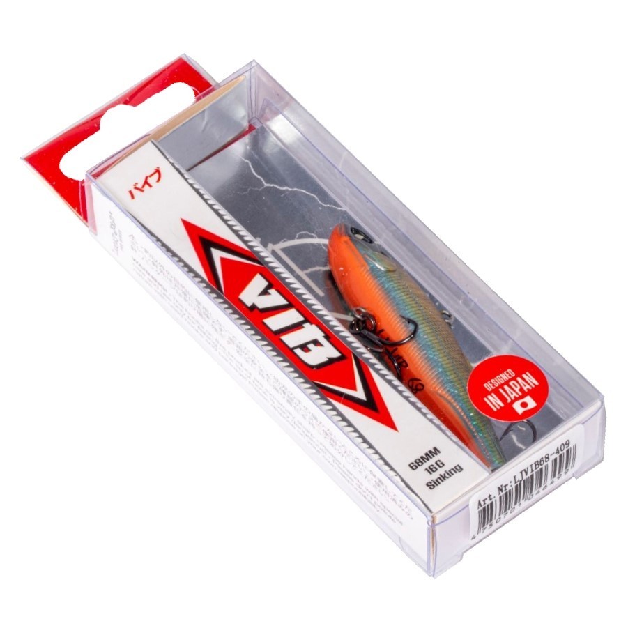 Воблер Lucky John Vib 68S 409 16 гр Pro Series  LJVIB68-409 — крупный план
	                                    3