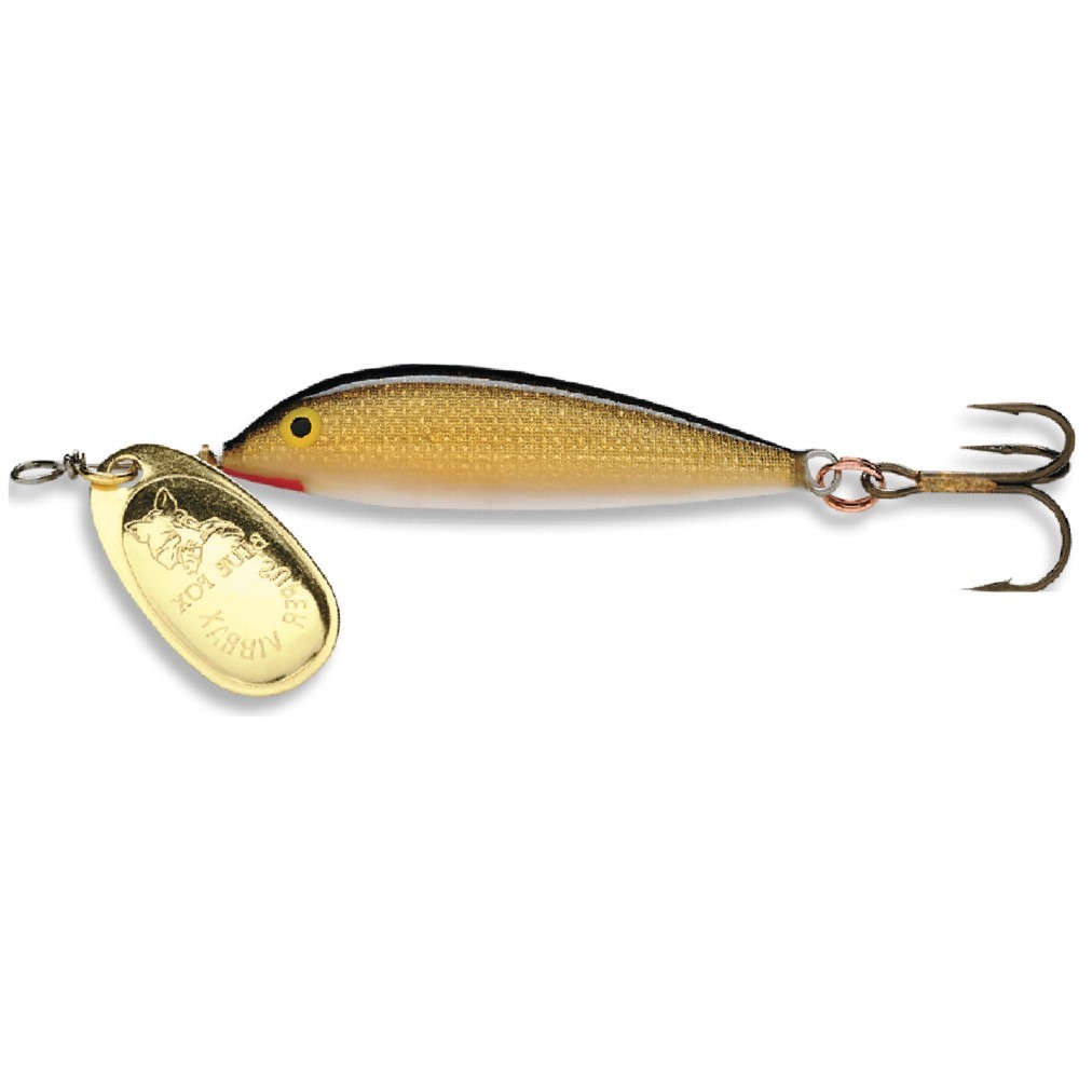 Вращающаяся Блесна Blue Fox Vibrax Minnow Spin 2 №2 3,5 гр G   VMS2-G — характеристики,  особенности конструкции