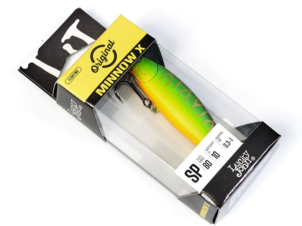 Воблер Lucky John Minnow X 80SP M03 10 гр Original  LJO0808SP-M03 — крупный план
	                                    2