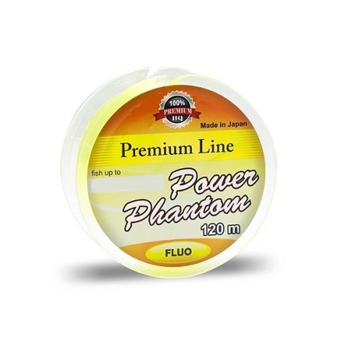 Леска монофильная Power Phantom Premium Line 120 м 0,14 мм Yellow   PPPLY120014 — характеристики,  особенности конструкции