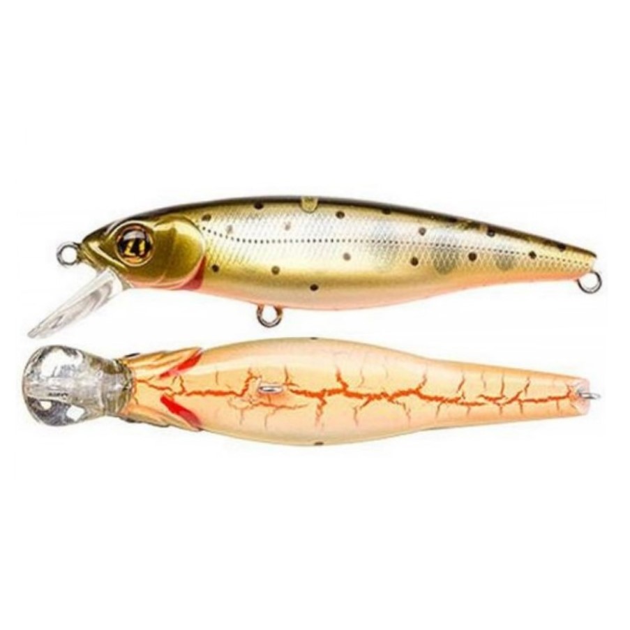 Воблер Pontoon 21 Greedy Guts 77F-SR 451 Natural Yamame 9 гр   P21-GGT-77F-SR-451 — крупный план
	                                    1