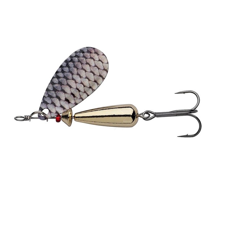 Вращающаяся Блесна Abu Garcia Droppen 8 гр Roach LF  1549747 — характеристики,  особенности конструкции