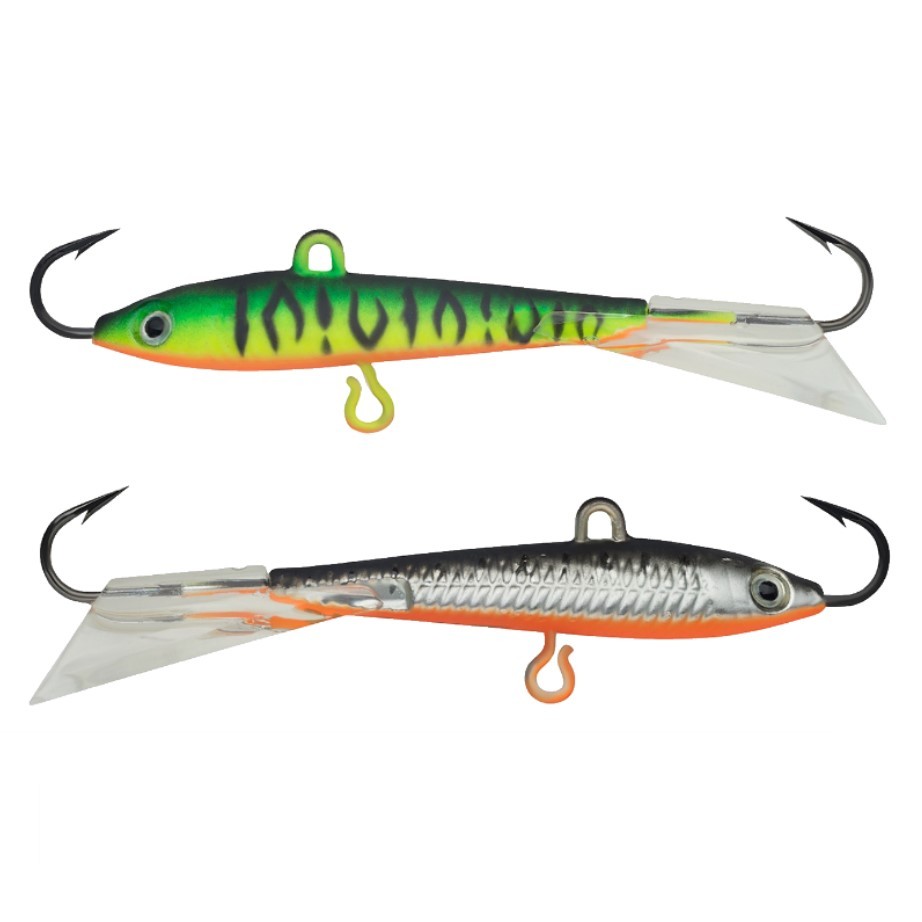 Балансир Strike Pro Micro Ice 40 Mat Tiger / Grey Shadow 7,5 гр 40 мм   IF-001#GC01S/CA06ES — характеристики,
	                                    особенности конструкции