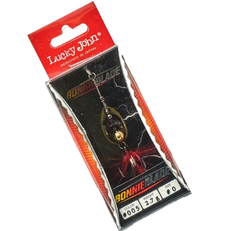 Вращающаяся Блесна Lucky John Bonnie Blade №0 2,7 гр 005   LJBB00-005 — крупный план
	                                    2