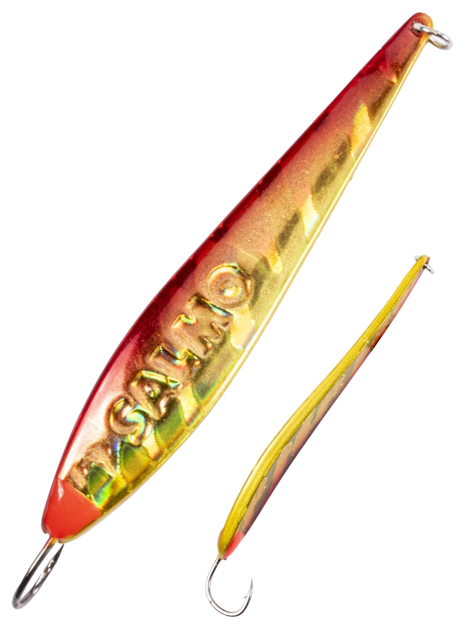 Зимняя Блесна Lucky John Model S-1 1,5 гр 31 мм RG С впаянным крючком  8374-RG — крупный план
	                                    1