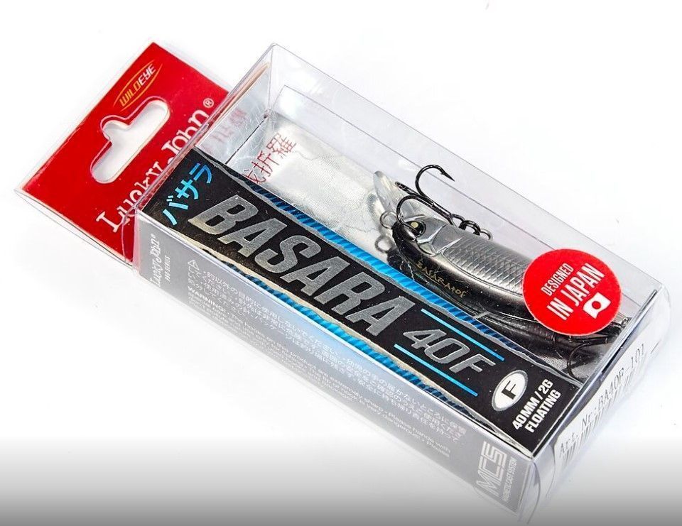 Воблер Lucky John Basara 40F 101 2 гр Pro Series  BA40F-101 — крупный план
	                                    1
