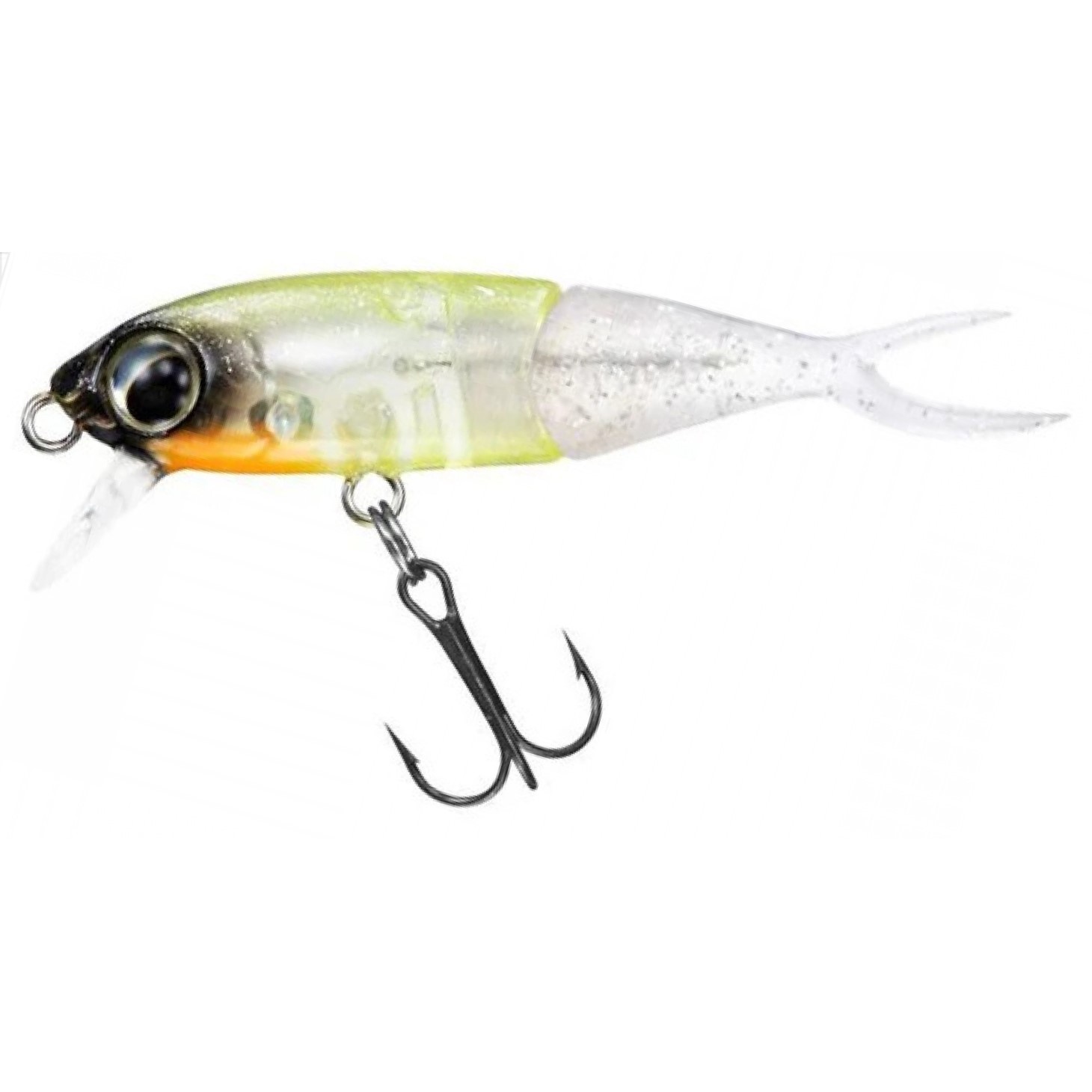 Воблер Daiwa Gekkabijin Shizuru 50S Chart Back Clear 2 гр — характеристики,  особенности конструкции