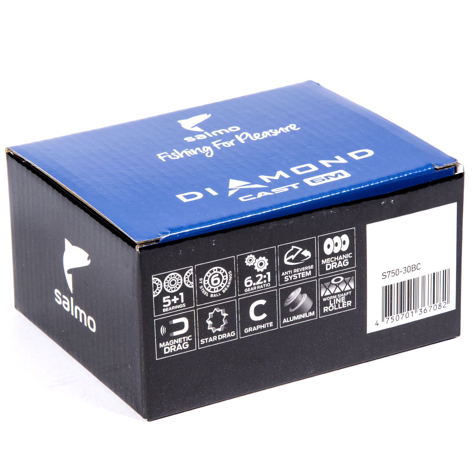 Катушка Salmo Diamond Cast 6 M 30BC    S750-30BC — крупный план
	                                    5