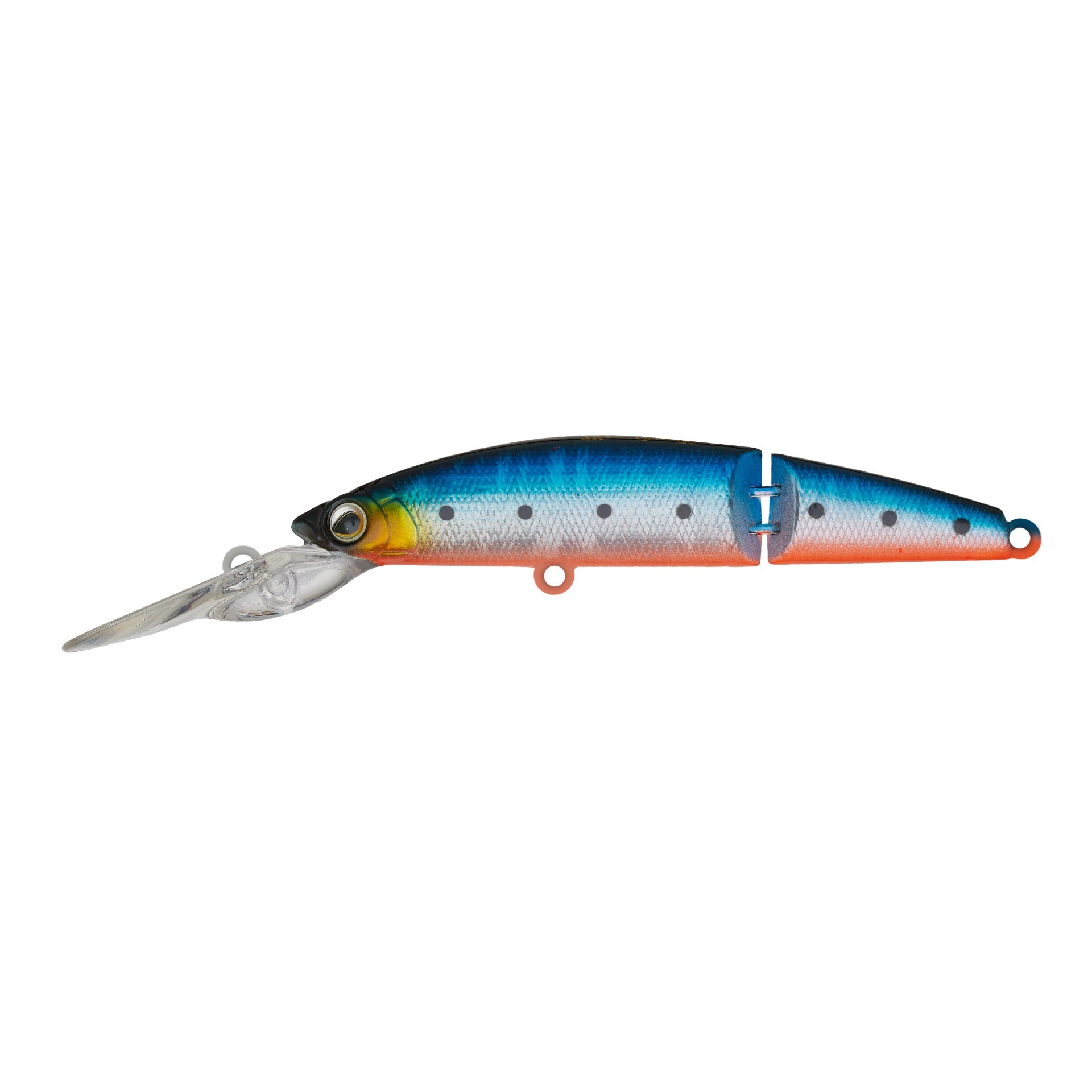 Воблер Strike Pro Magic Joint 85 A234-SBO-LU Blue Back Silver OB Fluo 9 гр   EG-068J#A234-SBO-LU — характеристики,  особенности конструкции