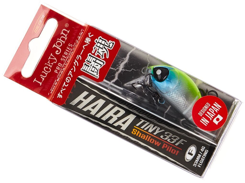 Воблер Lucky John Haira Tiny 33F Shallow Pilot 147 4 гр Pro Series  HAT33F-147 — крупный план
	                                    2